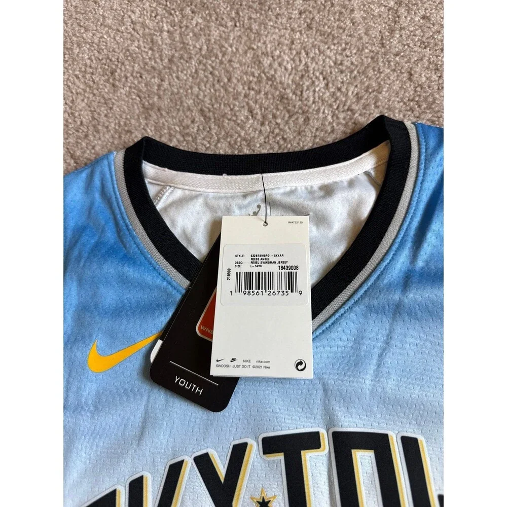 Angel Reese Chicago Sky NWT Nike Youth WNBA Jersey Size Large